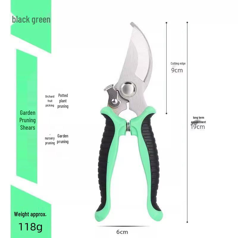 Stainless Steel Garden Pruning Shears for Fruit, Flowers, Branches, and Orchards