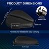 Motocycle Seat Cushion Gel Seat For Bike,Detachable Cycle Seat Cover Gel Pad,High Density Gel 3D Honeycomb Structure Shock Absorption&Breathable