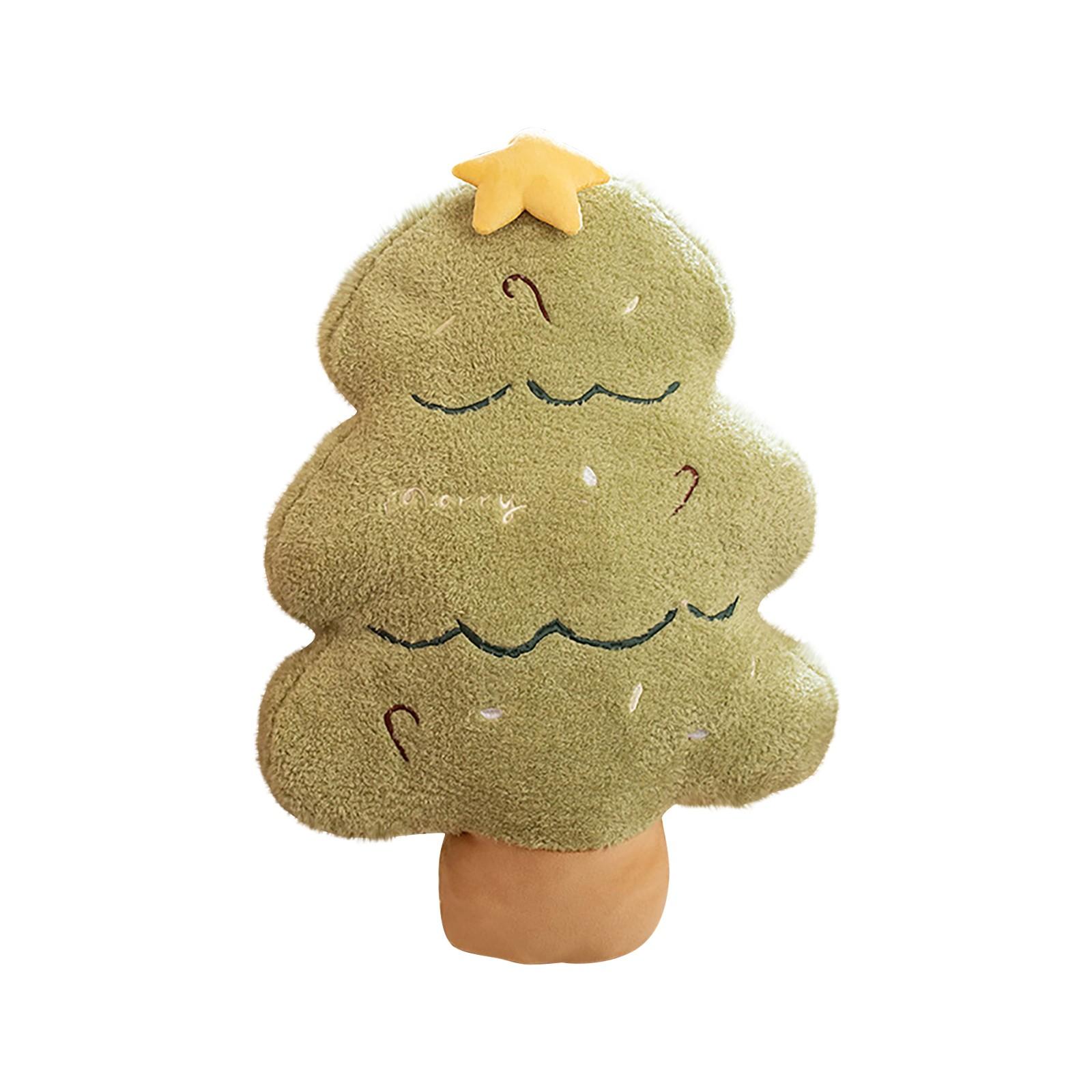 

Подушка в виде рождественской елки Мягкая игрушка Подушка в виде рождественской елки Кукла One Size зелёный