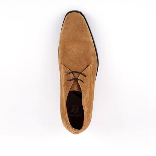 Roshoeman 7002 Chukka Boots Light Brown Suede