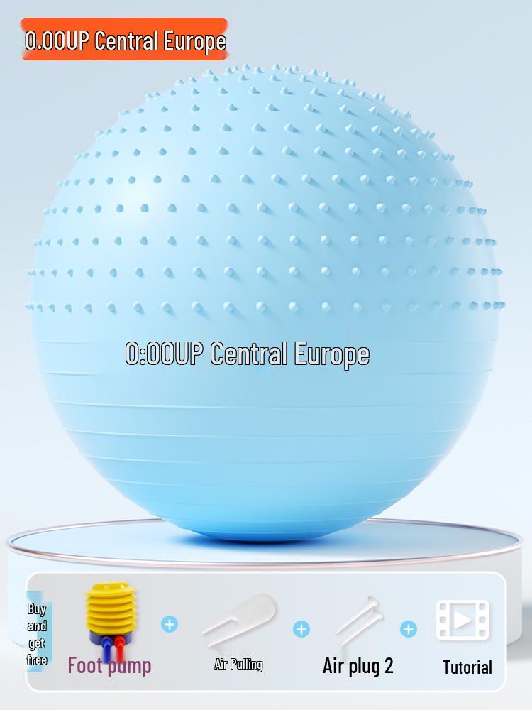 Sensorische Integrations-Yogaball für Kinder - Aufblasbar, Halbkugel-Massage-Fitnessball