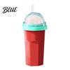 Eenvoudige Bediening Slushy Maker Zelfgemaakte Slushie Beker Vriezer Knijpbeker voor IJsdrankjes Voedselkwaliteit BPA-vrij Siliconen Smoothie Sap Frisdrank Herbruikbaar