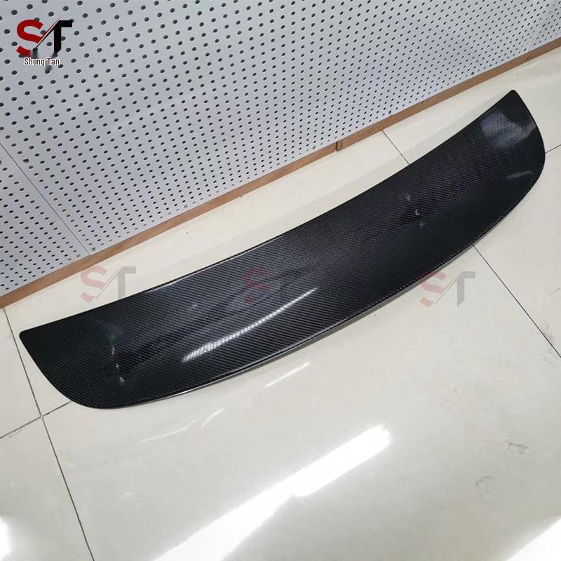 Tesla Model X Carbon Fiber Rear Spoiler & Diffuser Set