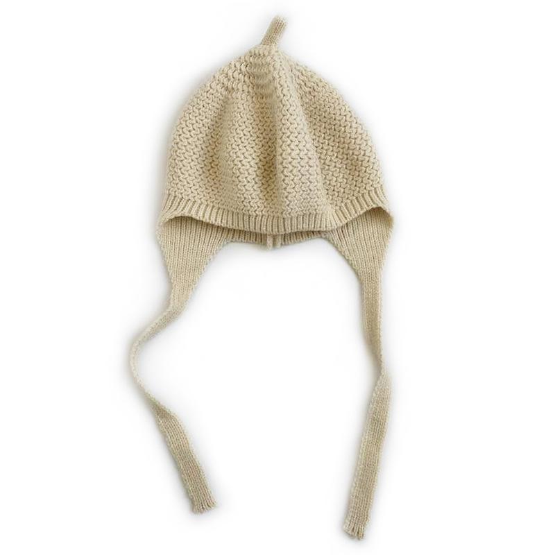 Cat Brother Autumn Winter Children's Cute Braids Beret - Sweet, Stylish Knit Wool Hat for Girls