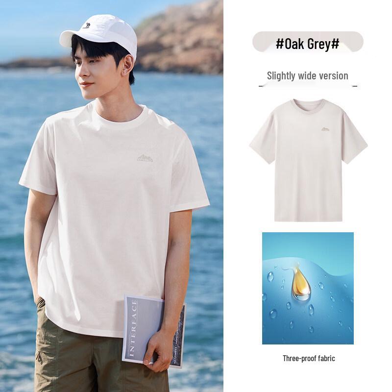 CAMEL Men s Round Neck Short Sleeve T-shirt