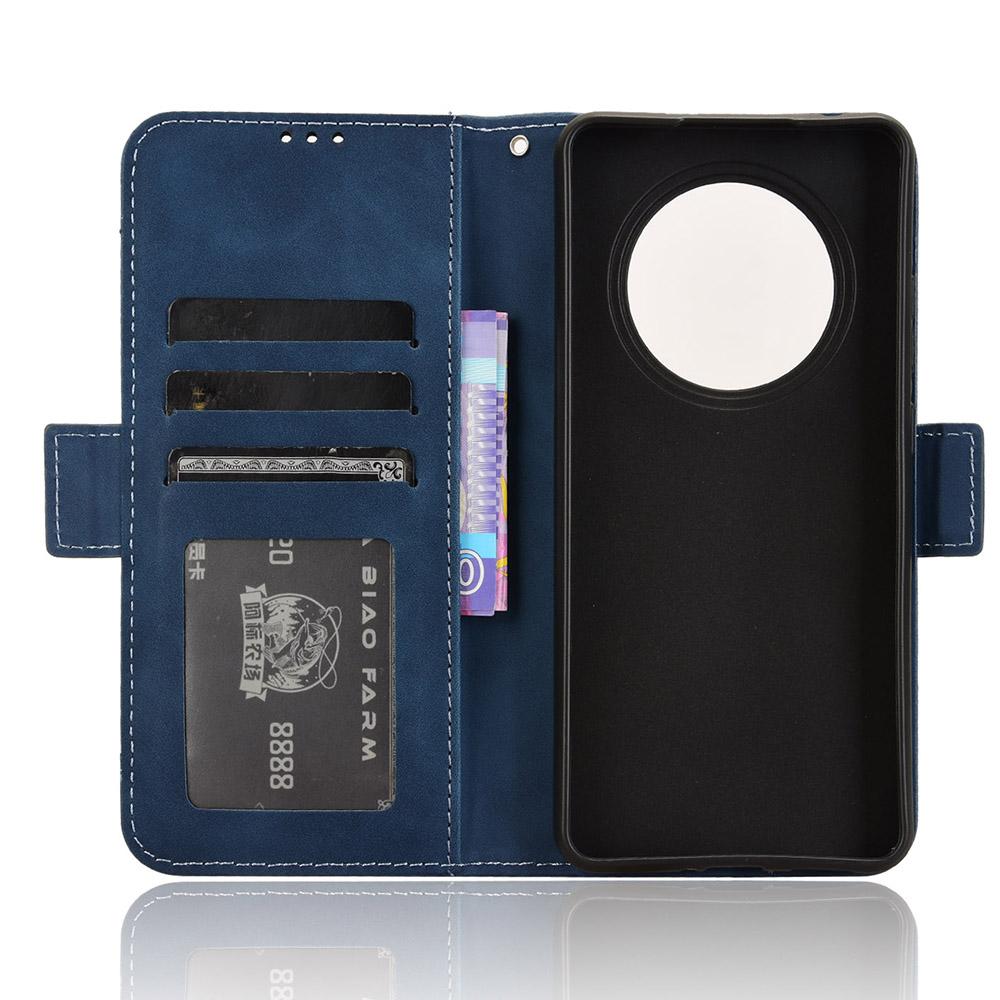 Für Oppo Reno12 F 5G/Oppo F27 5G Hülle Mehrere Kartenfächer Leder Ständer Handyhülle