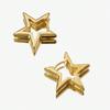 1pair Fashionable Star Design Hoop Earrings for Women for Daily Decoration
