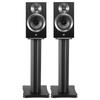 HiVi Bach Passive HiFi Bookshelf Speakers with Diva Stands CN Plug (adapter Included)