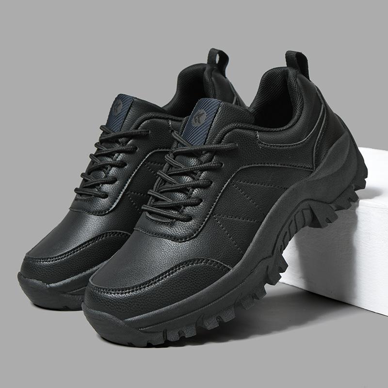 

Походная обувь уличная походная обувь мужская весенняя пара кожаная повседневная спортивная обувь на платформе танкетка обувь для бездорожья мужская 36