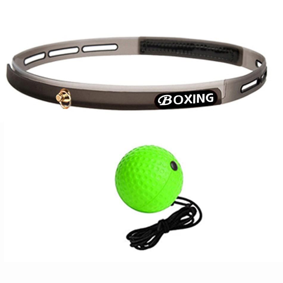 Kick Boxing Reflex Ball with Head Band Fighting Speed Training Punch Ball Muay MMA Exercise Kid Adults Home Equipment