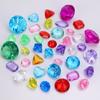 Colorful Acrylic Gemstones for DIY Jewelry and Kids' Play
