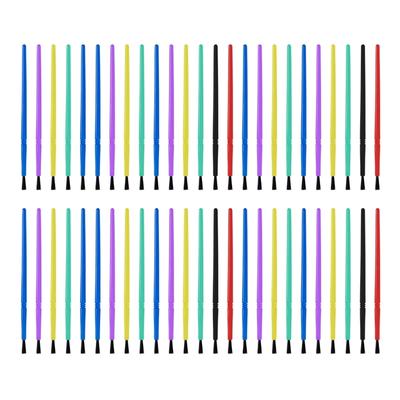 50 Stück Nylon-Haarkunstpinsel Kleine Aquarellmalpinsel Malutensilien für Detailarbeiten