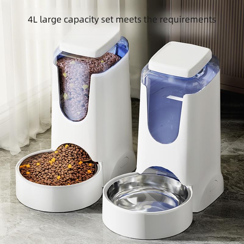 

Large Capacity Stainless Steel Pet Water Dispenser & Feeder Universal