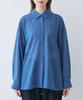 ROPE PICNIC Comfort Series Cool and Cotton Voile Orange Shirt, Breathable, Back-Tuck Shirt, Women's, (70)