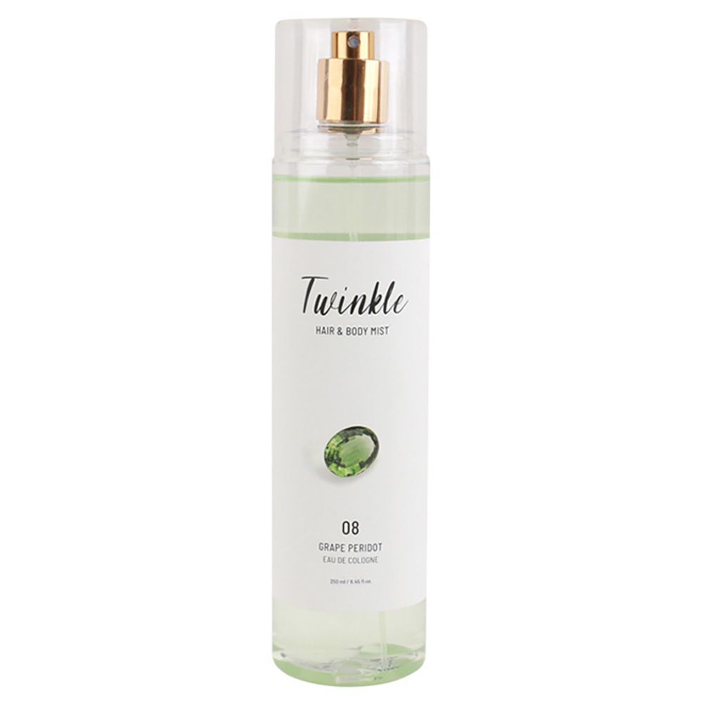 Refreshing NNGMBJNG Sweet green grape scented hair and body mist 250ml