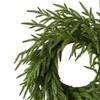 19inch Artificial Pine Christmas Wreath Versatile Front Door Wreath Realistic for Store Gate Decor Accessory Lightweight Sturdy