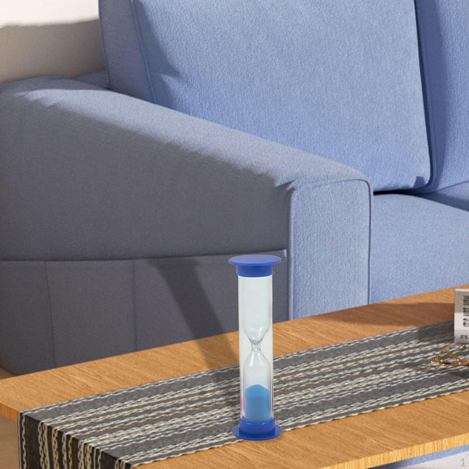 

Декоративные песочные часы, мини-песочные часы, 2 минуты, маленький песочный таймер для офисной практики синий