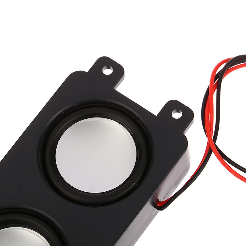 3W 4 Ohm Mini Full Range Clear Sound Cavity Speaker Dual Vibration Membrane Audio Loudspeaker Box Connector For Tv Computer