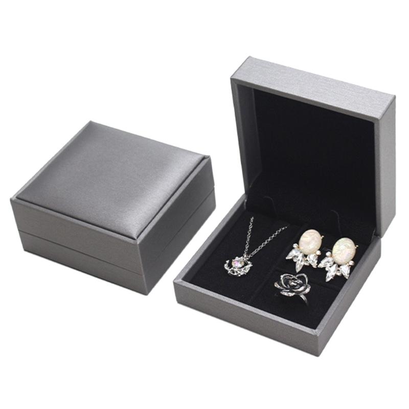 Stylish Alloy Accessory Storage Case Convenient Jewelry Display Box Jewelry Packaging Box for Elegant Gift Presentation