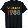 Vintage  Limited Edition 37th Birthday Gifts 37 Year Old T-Shirt Mens Clothing Short Sleeve Custom T-Shirt Camiseta