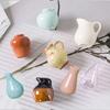 5PCS Ceramic Vase Refrigerator Magnet Mini Flower Arrangement Nordic Personality Home Photo Message Board Stickers Decor Diy Toy