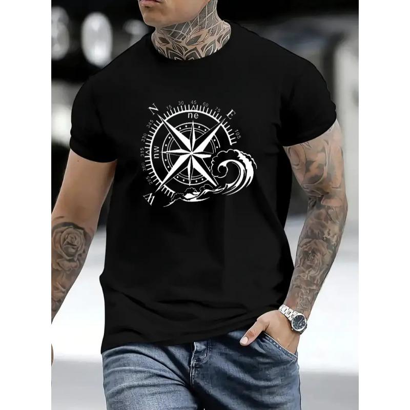 Evropské velikosti Pánské tričko Pohodlné kulatý výstřih Ležérní Krátký rukáv Měkké Prodyšné Horní díl Pánské oblečení Tričko Letní Jarní Streetwear