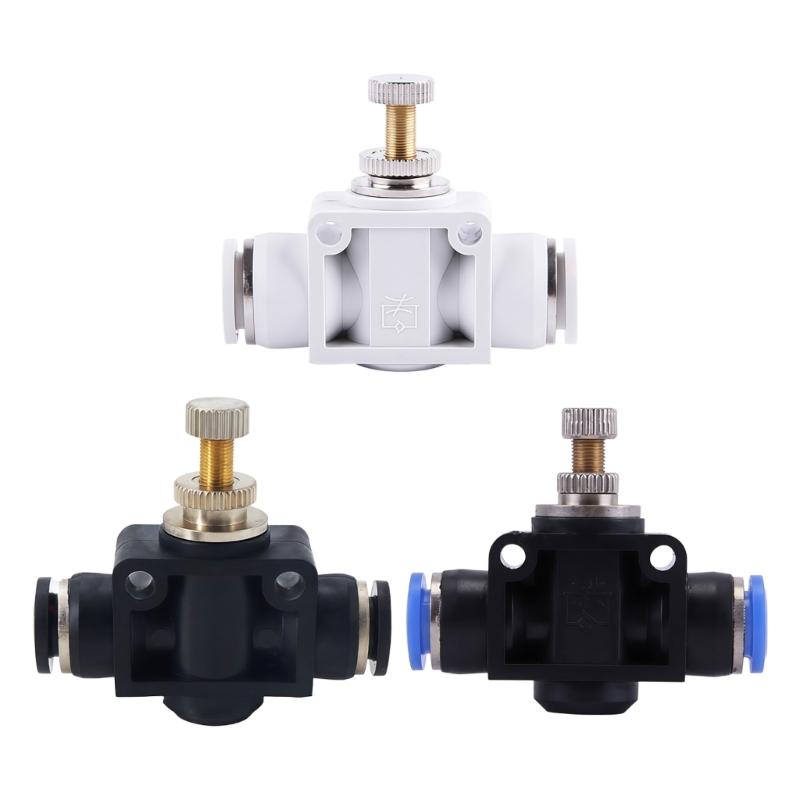 High Pressures Air Tube Fitting With Secure Sealing Pneumatic Airflows Regulator for Factory and Workshop Use