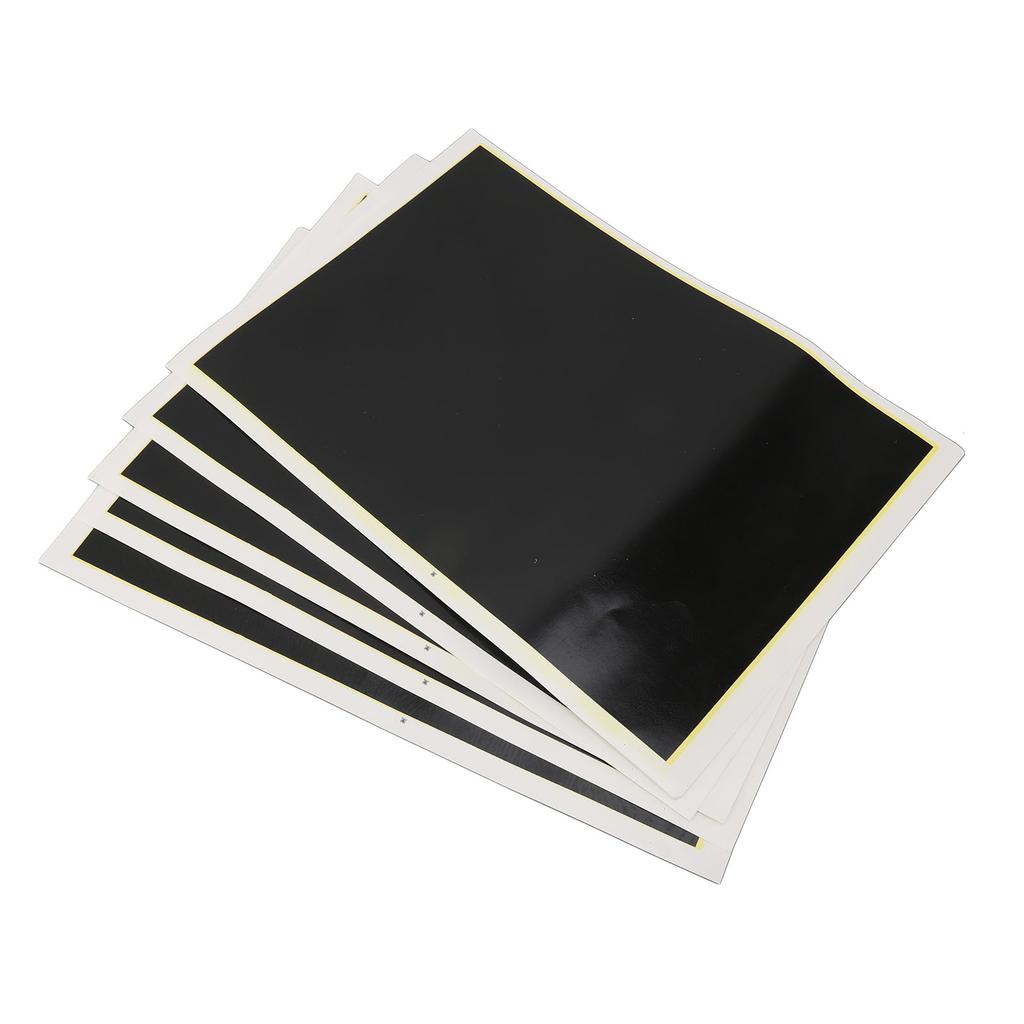 5pcs Laser Engraving Marking Color Paper Black Marking Paper 39x27cm Laser Engraving Paper Engrave On Metal Ceramics