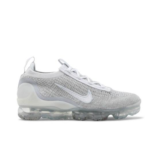 Nike Air VaporMax 2021 Flyknit 'White Pure Platinum' DC4112-100 Women's Shoes
