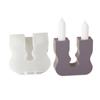 Silicone Resin Molds Candle Holder Molds S/U Shape Craft Mold Silicone Candle Base Molds Suitable for Candle Holder