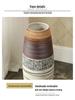 Modern American Large Ceramic Floor Vase for Dry Flowers