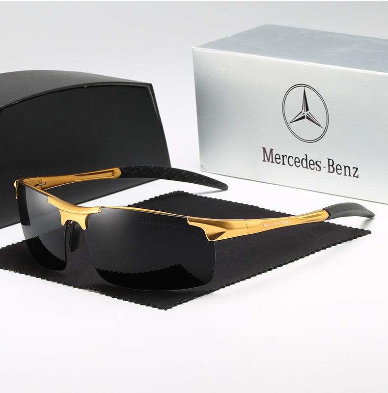 High-end Luxury Driving Polarized Sunglasses Anti Glare Driver Goggles For MercedesBenz A B C E V R-Class A45 C43 GLA GLC CLA SL QX3