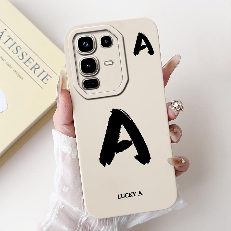 For Infinix Note 50 4G Case X6858 Cute Lucky Letters Cover Soft TPU Phone Case For Infinix Note 50 Pro Plus 50X 5G Note50 Fundas