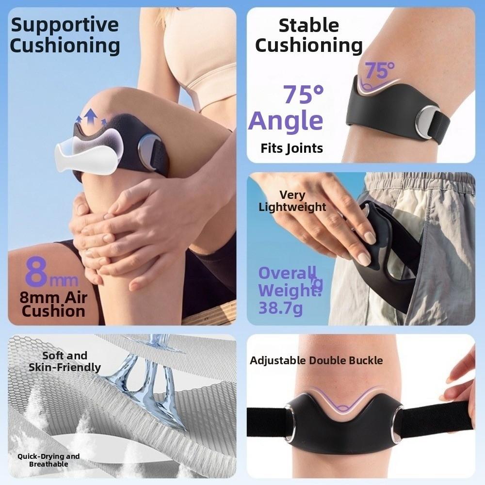 Breathable Sports Knee Pad Adjustable Knee Brace Patella Belt Knee Strap Badminton