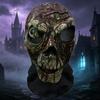 1Pcs Halloween Skull Mesh Printed Head Cover, Sun-Protective And Breathable Face Mask With Visibility, Festival Party Head Cover