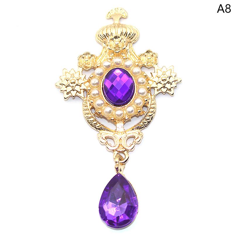 Water Drop Brooches Buttons Sewing Alloy Button Decor Accessories Diy Wedding