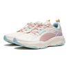 Li Ning Kids Puff V2 Soft Comfortable Durable Breathable Low Top Casual Shoes Kids Casual Shoes White Pink Purple YKCU106-2