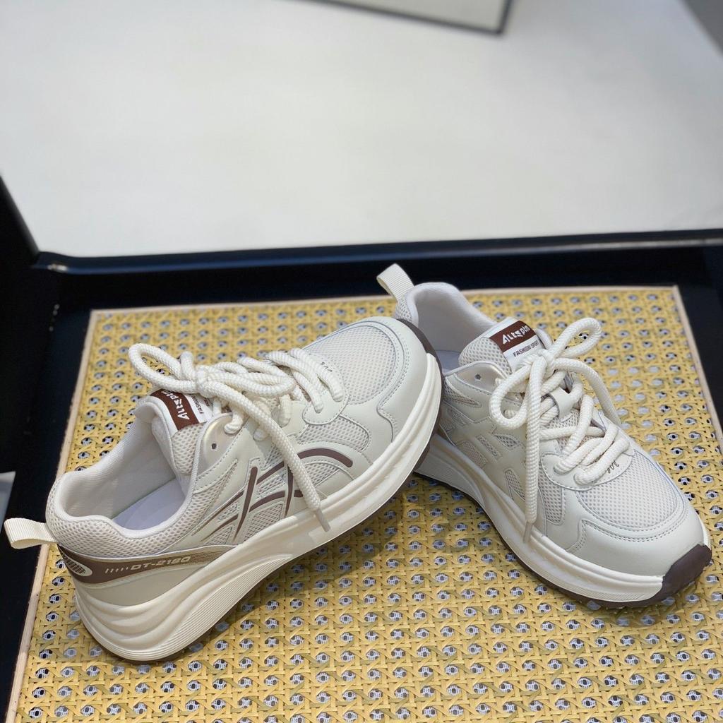 Mesh little white shoes women's summer new hollow breathable shock absorber versatile casual sports shoes