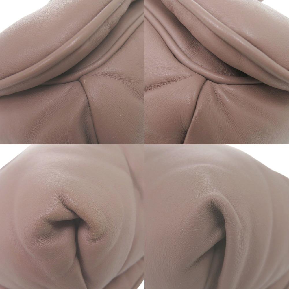 Used AUTHENTIC Maison Margiela S56WG0181 Glam Slam Mini Flap Morve Sheep leather