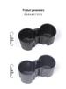 Silicone Cup Holder Mat & Storage for Tesla Model 3/Y Console