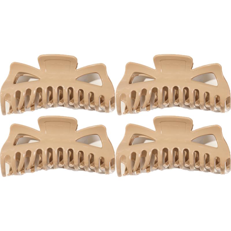 Korean Style Acrylic Solid Color Hair Clip Women's High-end Fashion Shark Clip Hair Accessories