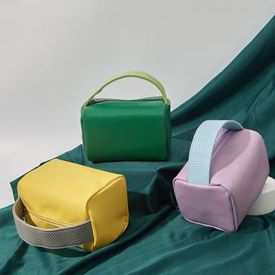 Candy Color Multifunction Women Cosmetic Bag Travel Toiletry Storage Organize Handbag Waterproof Female Portable Makeup Case