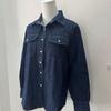 2025 Spring Collection: Yang Mi Qin Shi Button-Down Denim Shirt