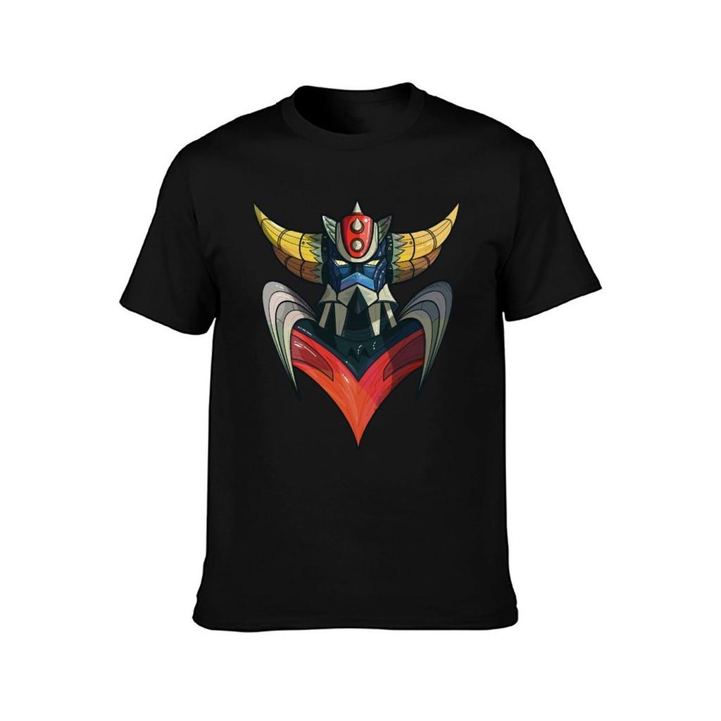 UFO Robot Grendizer Classic TShirt Fashion Print Casual Short Sleeve