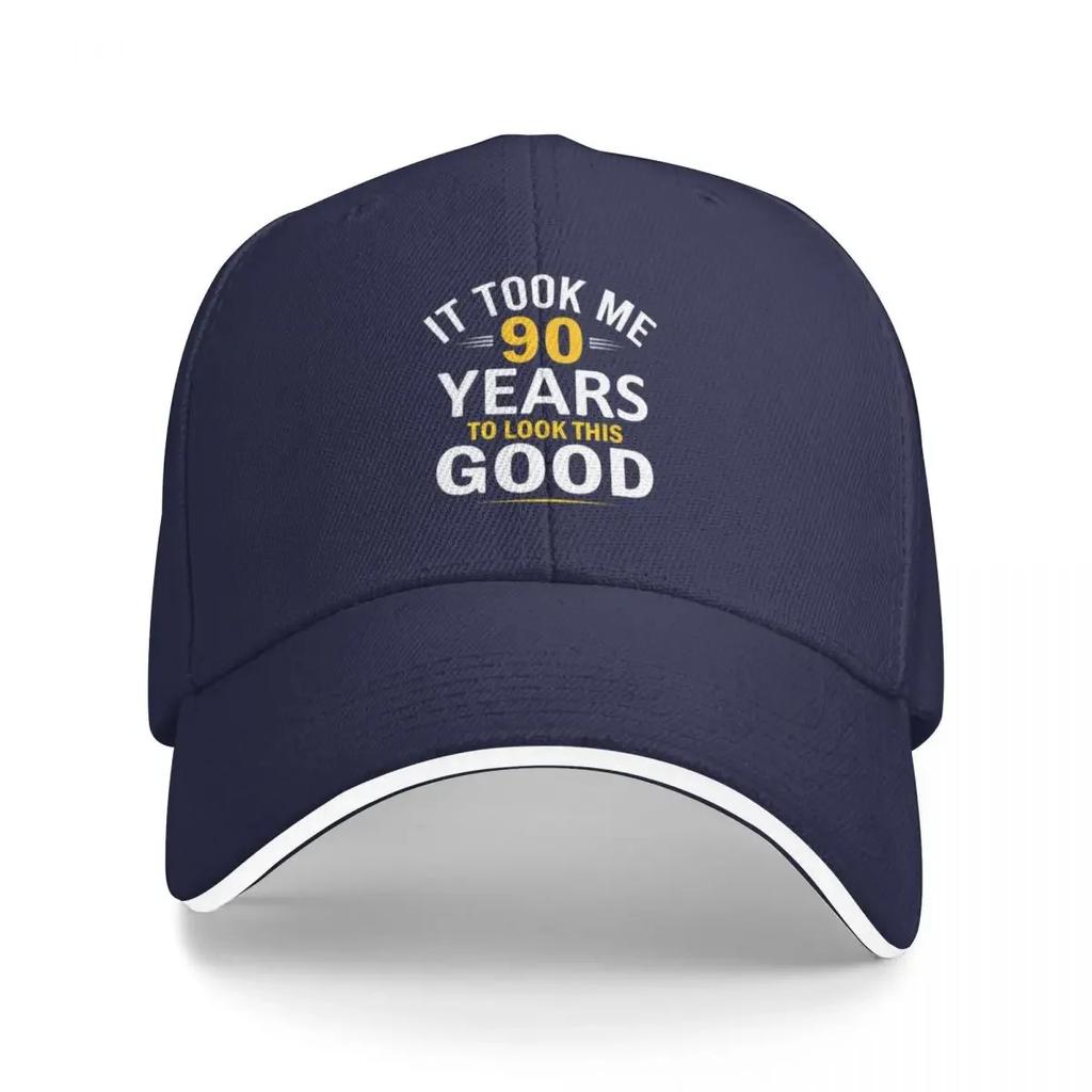 90th Birthday Design Took Me  Years  Year Old Baseball Cap Military  Man Rugby Summer Hat Rave Ladies Mens