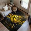 Bvb Borussia Dortmund Football Club Floor Mat Design For Dining Room Balcony Playrooms Kitchen Antislip Rug Anime Office Decor Perfect Gift For Womenm
