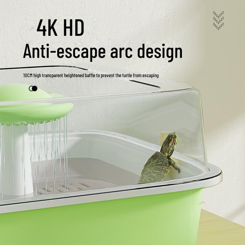 "Schildkrötenbecken": Heim-Landschaftsbau Öko-Aquarium für kleine/mittelgroße Schildkröten - Ideal für Balkon und Wohnzimmer"