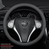 Echte Lederlenkradabdeckung für Nissan Sylphy, Tiida, Qashqai, Livina, Kicks, Loulan, Sunny und Bluebird Modelle.
