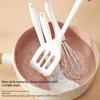 3/4/5 Pcs Silicone Baking Set Cake Cream Spatula Scraper Kitchen Household Egg Whisk Barbecue Oil Brush Gadget Kitchen Supplies