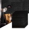 10pcs Soft Foam Brick Wall Sticker 38.5x35cm Self Adhesive Waterproof Stain Resistant Wallpaper Kitchen Household Home Decor